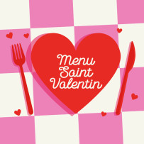 Menu Saint-Valentin